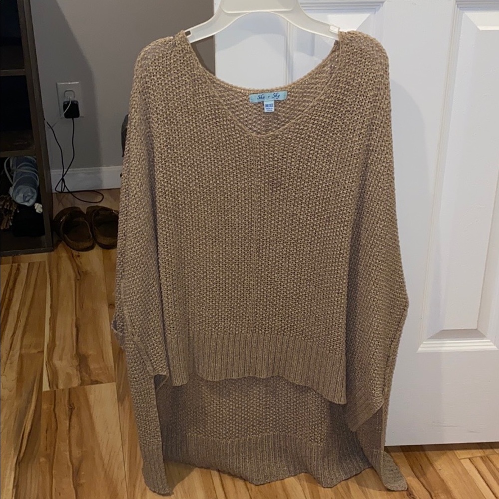 long sleeve pullover sweater